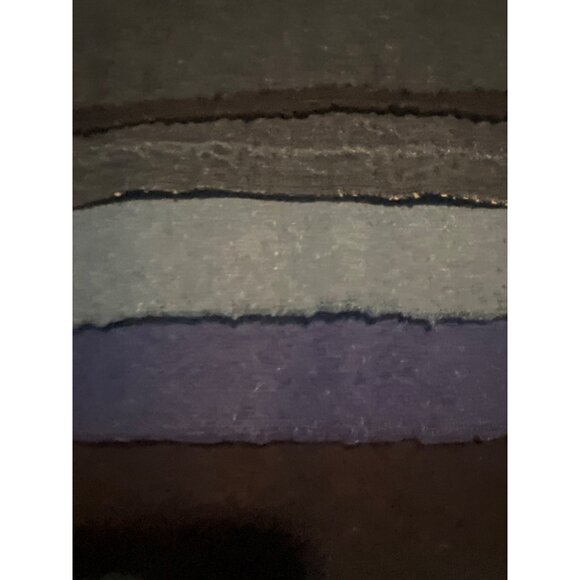 Parsley & Sage Boho Womens Floral Embroidered Jacket L Blue Cotton Wool Blend - Picture 9 of 9